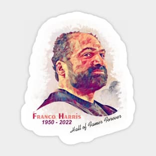 Franco Harris Sticker